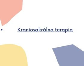 Kraniosakrálna terapia